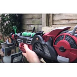 3D Printed Zombie Ray gun mk2 painted