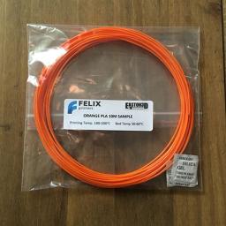 FELIX ORANGE 1.75MM PLA FILAMENT