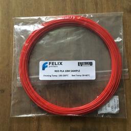 FELIX RED 1.75MM PLA FILAMENT