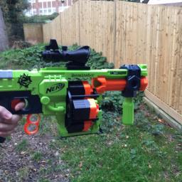 3D PRINTED ACOG HYBRID NERF GUN SCOPE