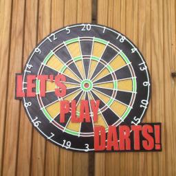 3D Printed Dart Board