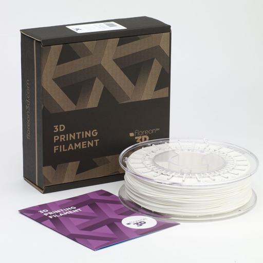 FLOREON 1.75MM WHITE PLA FILAMENT