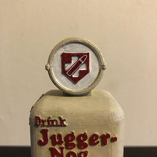 3D Printed Juggernog Zombie perk machine