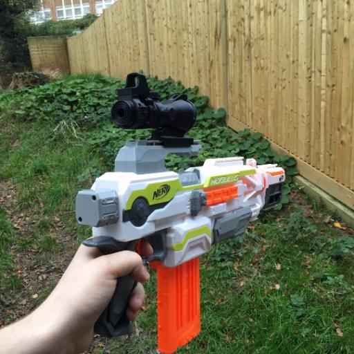 3D PRINTED ACOG HYBRID NERF GUN SCOPE