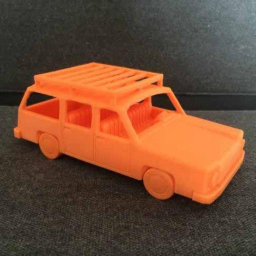 3D Printed Marge Simpsom's Car