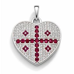 Georgia-flag-heart-gem-set-pendant