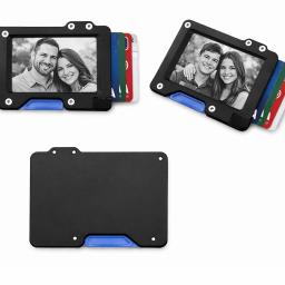 photo engraved pop out wallet