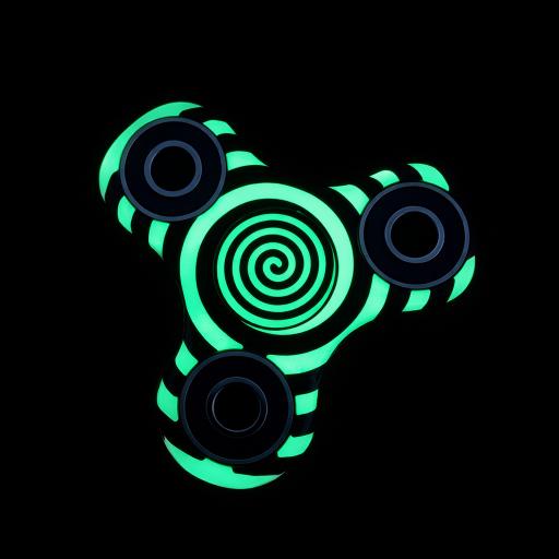 Glow-in-the-dark-free-stl-fidget-spinner-file.