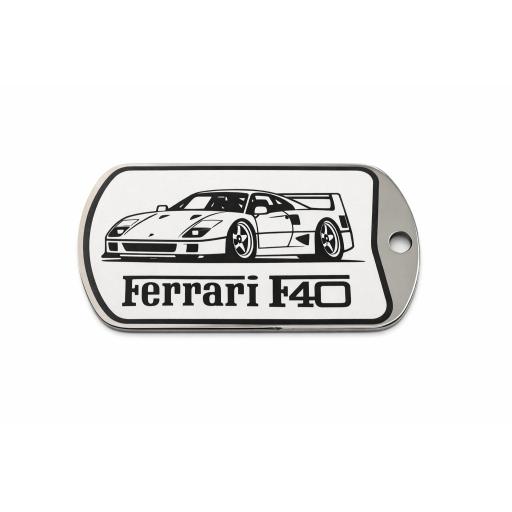 Engraved Classic & Iconic Cars Vehicles Dog Tag - Personalised Option