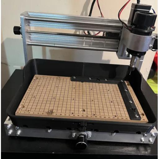 3018 CNC Swarf Tray STL – Desktop CNC Upgrade