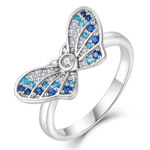 Sterling Silver 925 Butterfly Ring