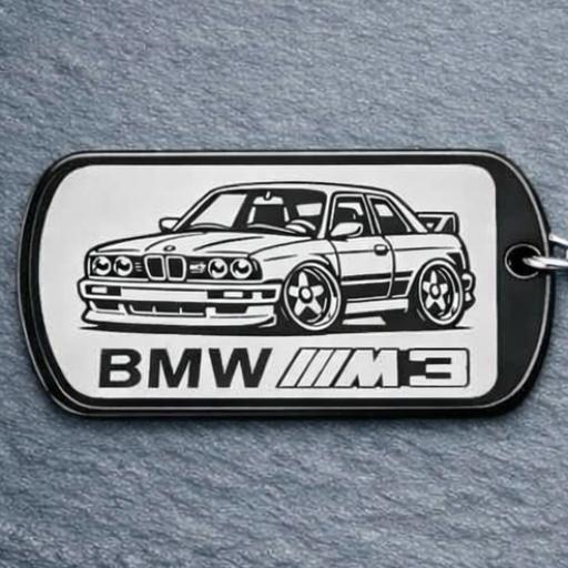 BMW M3 Dog Tag - Personalised Options
