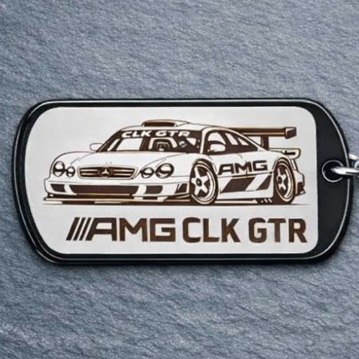 AMG CLK GTR  Dog Tag - Personalised Options