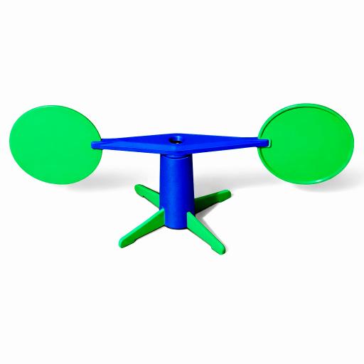 Nerf Gun Dual Spinning Target (608 Bearing, Easy Assembly) STL