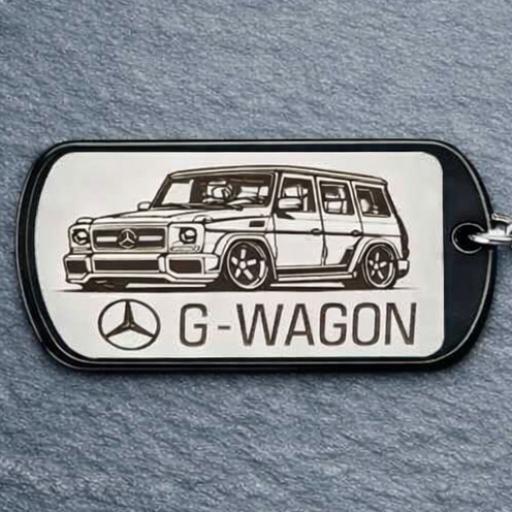 G - Wagon Dog Tag - Personalised Options
