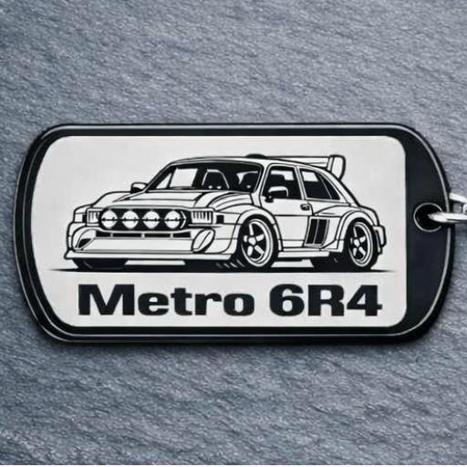 Metro 6R4 Dog Tag - Personalised Options