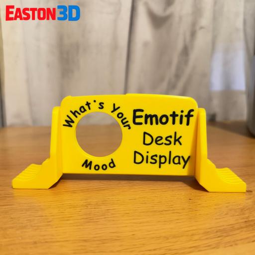 Emotif Token Run Desk Display/Organiser – Official 3MF Multi‑Colour
