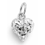 Diamond Cut Heart Pendant